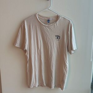 Divided Cream Skull Graphic Tee